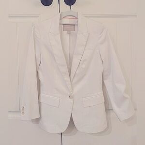 Banana Republic White Blazer